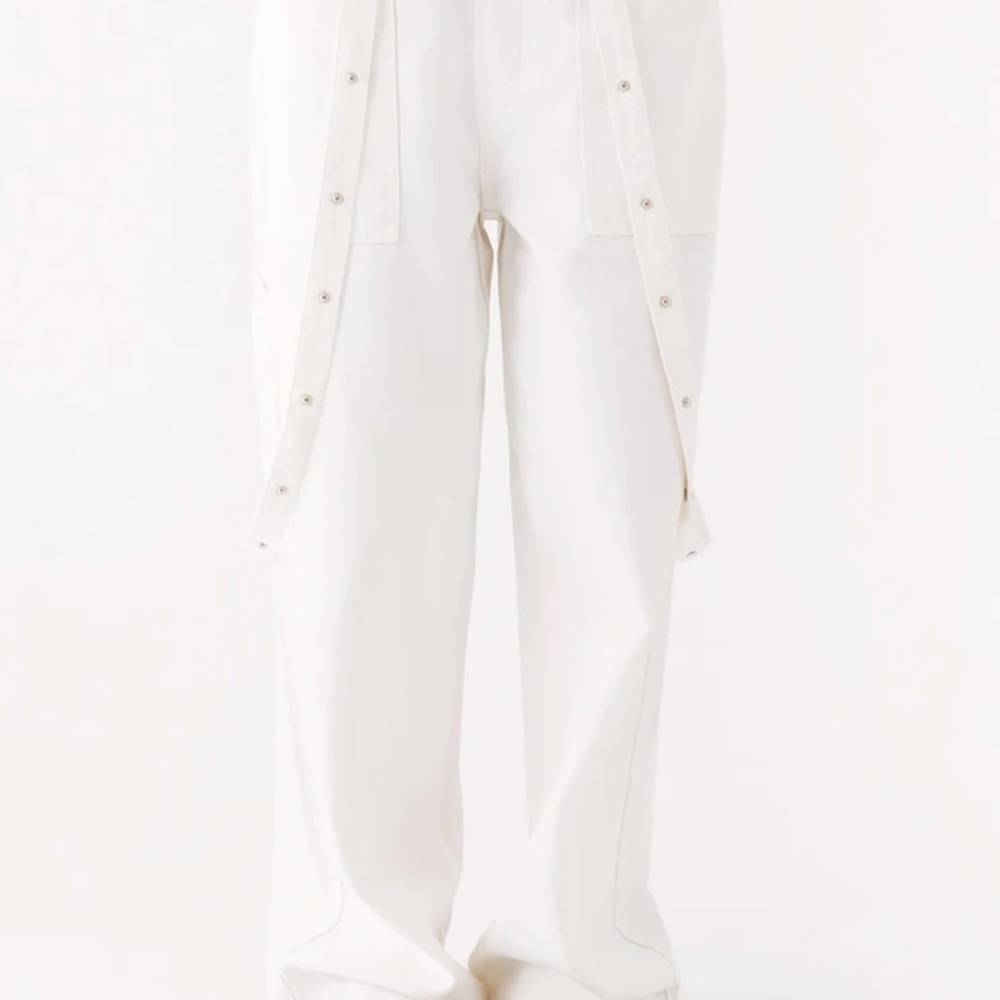 Peppermayo White Wide Leg Pants